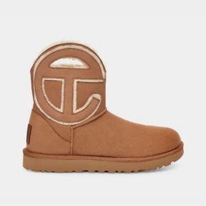 Brand new Telfar x Ugg mini chestnut boots. Never worn.
